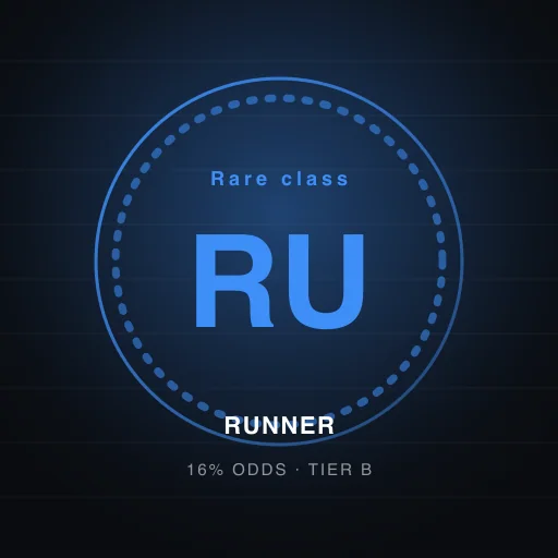 Runner class emblem